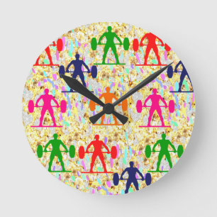 Horloge Ronde Poids