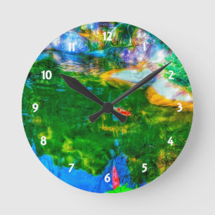 Horloge Ronde Pond de Glowing