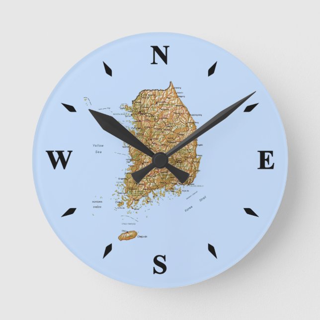 Horloge Ronde Pop clock (Recto)