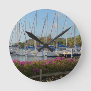 Horloge Ronde Port de Yacht Virgin Gorda