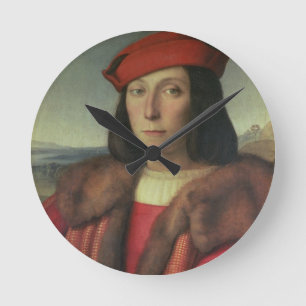 Horloge Ronde Portrait de della Rovere, duc de Francesco