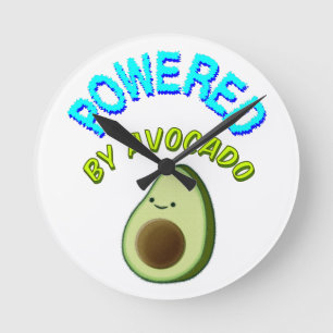 Horloge Ronde Powered by Avocado