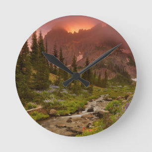 Horloge Ronde Prés enchantés