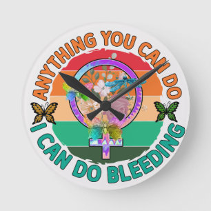 Horloge Ronde Pro-Choice