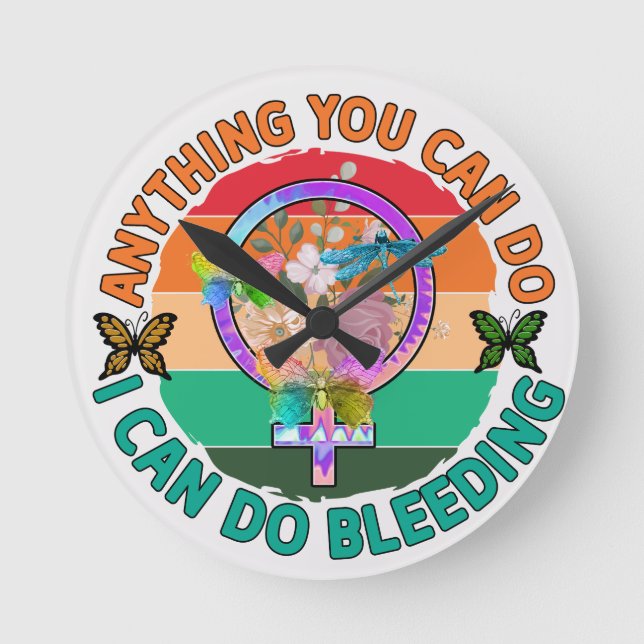 Horloge Ronde Pro-Choice (Recto)