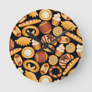 Horloge Ronde Produits de boulangerie