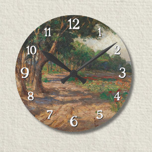 Horloge Ronde Promenade bordée d'Elm à Euxinograd
