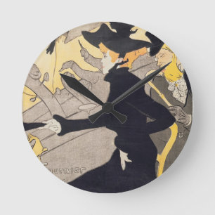Horloge Ronde Publicité par affichage de Henri De