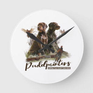 Horloge Ronde Pudelpointers, Chasse faisan