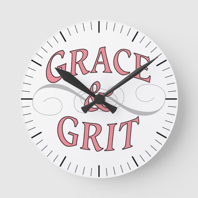Horloge Ronde Puissance des filles Grace & Grit (Recto)