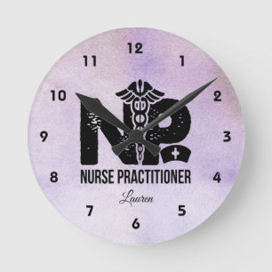 Horloge Ronde Purple de Nurse