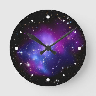 Horloge Ronde Purple Galaxy Cluster MACS J0717 Space