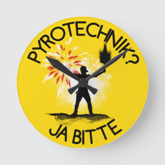 Horloge Ronde Pyrotechnie ? Oui, s'il vous plaît !