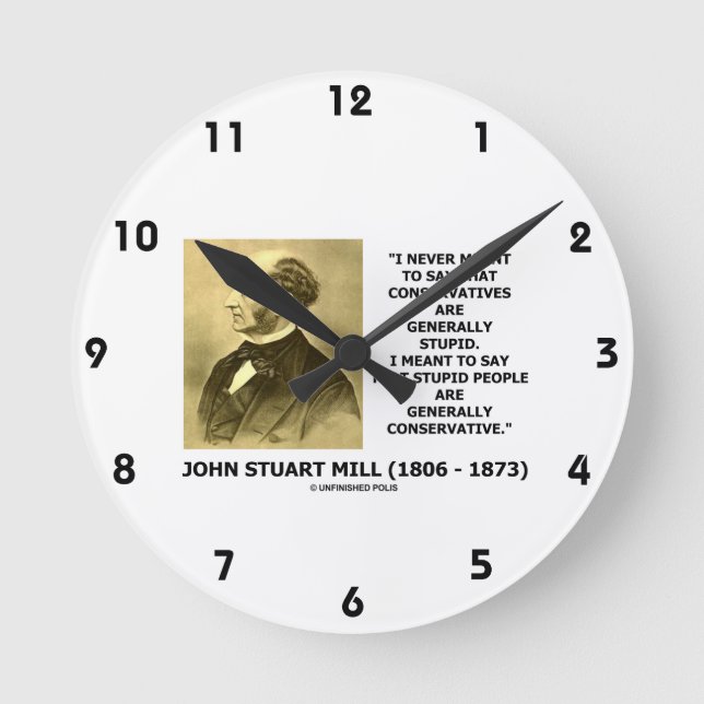 Horloge Ronde Quota conservateur de Conservateur Global People (Recto)