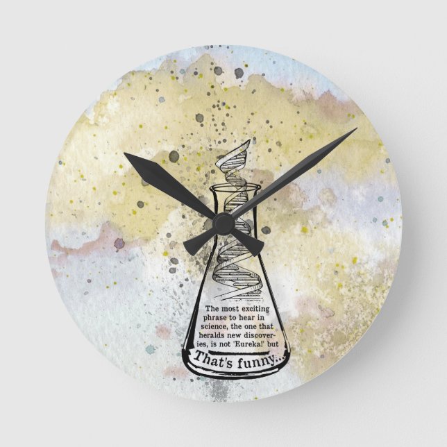 Horloge Ronde Quota d'Isaac Asimov (Recto)