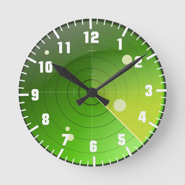 Horloge Ronde radar (Recto)