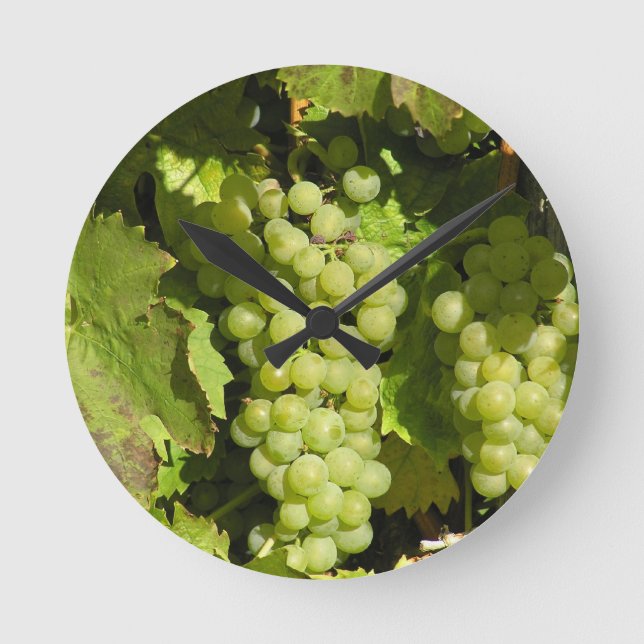 Horloge Ronde Raisins de Langenlois (Recto)