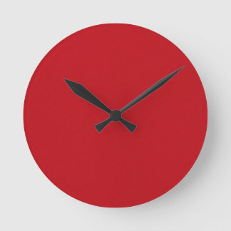 Horloge Ronde Red