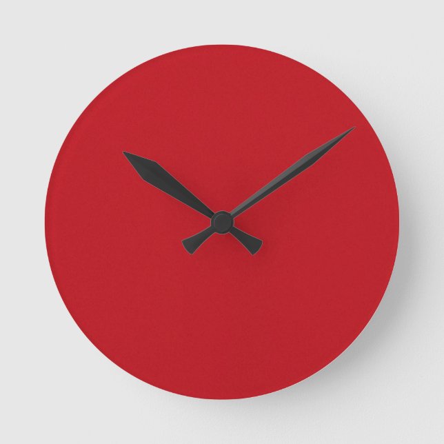 Horloge Ronde Red (Recto)