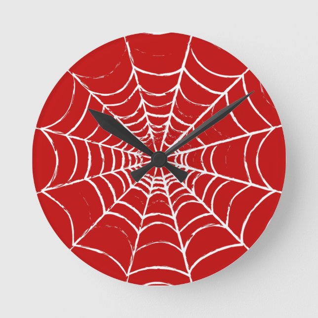 Horloge Ronde Red Web (Recto)