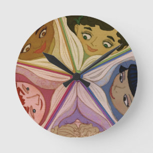 Horloge Ronde Regardez L'Horloge Des Livres