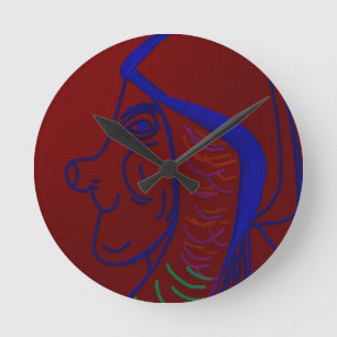 Horloge Ronde Reine matriarcale des gnomes