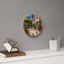 reloj de pared de Fornalutx en Mallorca