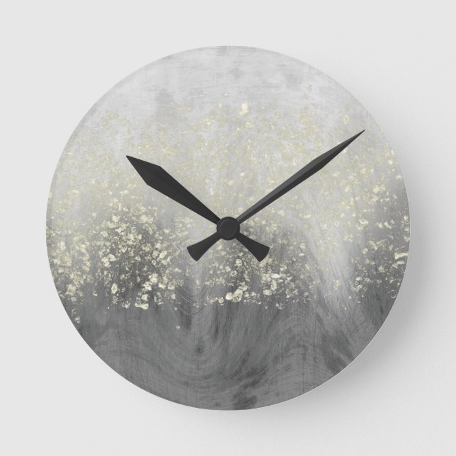 Horloge Ronde Remous de parties scintillantes (Recto)