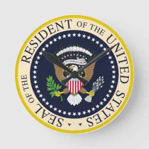Horloge Ronde Résident des États-Unis