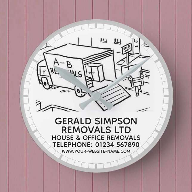 Horloge Ronde Retrait de la maison et du bureau (Créateur téléchargé)