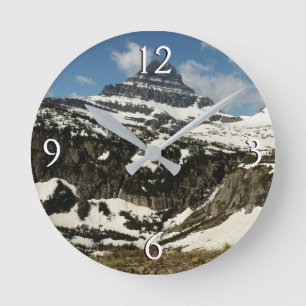 Horloge Ronde Reynolds Mountain depuis Logan Pass à Glacier Park
