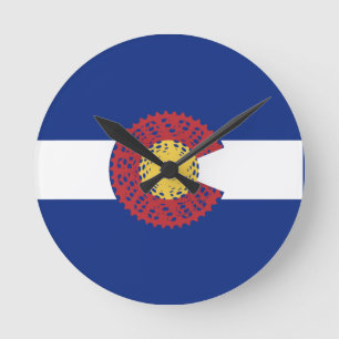 Horloge Ronde Ride Colorado (Cassette de bicyclette)