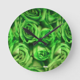 Horloge Ronde Rose