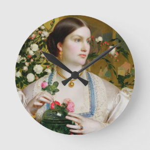 Horloge Ronde Rose de grâce, 1866 (huile sur le panneau)