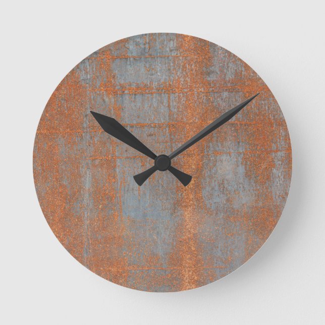 Horloge Ronde Rouille (Recto)