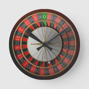 HORLOGE RONDE ROULETTE