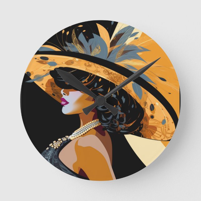 HORLOGE RONDE SA COURONNE N° 1 (Recto)