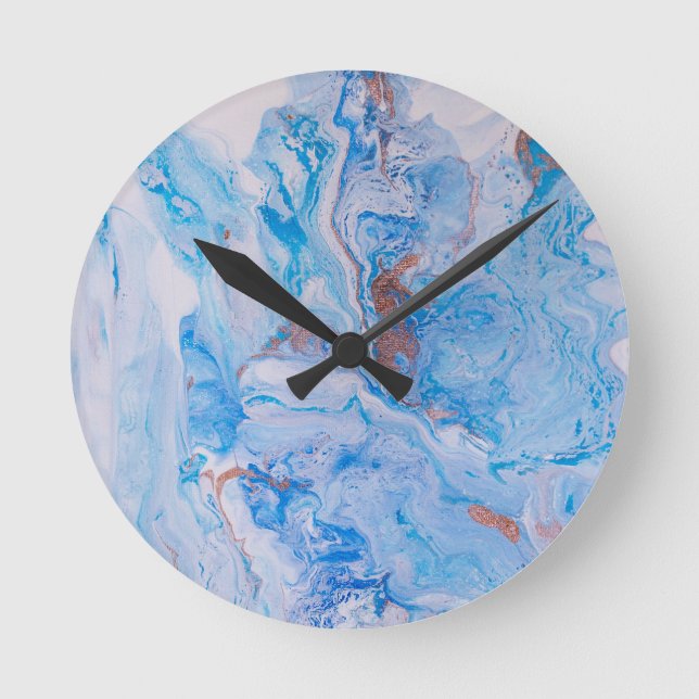 Horloge Ronde Sable et mer (Recto)