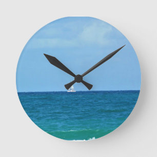 Horloge Ronde Sailboat, fort Lauderdale, Floride