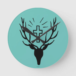 Horloge Ronde Saint Hubert's Stag