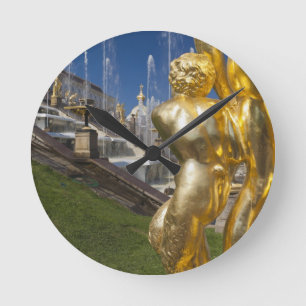 Horloge Ronde Saint-Pétersbourg, fontaines de Grand Cascade
