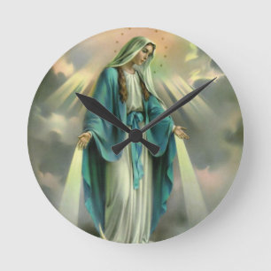 Horloge Ronde Sainte Vierge Marie