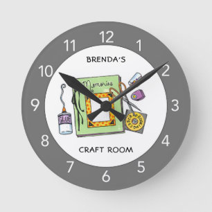 Horloge Ronde Salle d'artisanat sur mesure Salle de dépôt gran