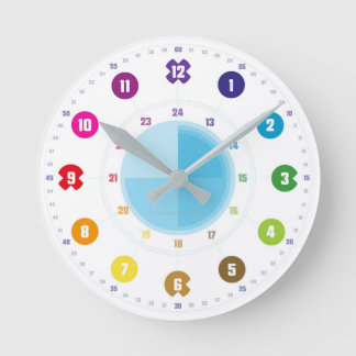 Horloge Ronde Salle de classe Salle d'apprentissage Chambre d'en