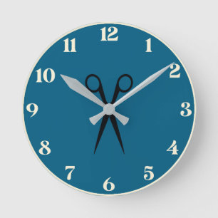 Horloge Ronde Salon de beauté simple et élégant pour les entrepr
