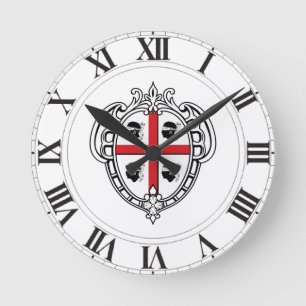 Horloge Ronde Sardinia (Italy) Coat of Arms