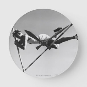 Horloge Ronde Sauteur de Polonais masculin