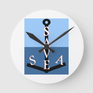 Horloge Ronde sauvons la mer