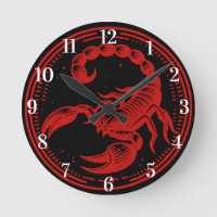 Scorpion Rouge Astrologie Signe du zodiaque Scorpi
