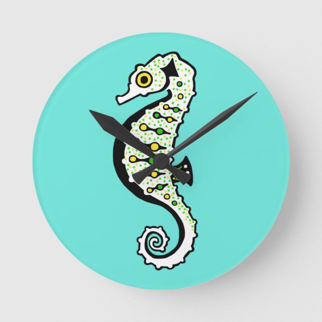 Horloge Ronde Seahorse (Recto)